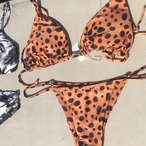 Cheetah print bikini